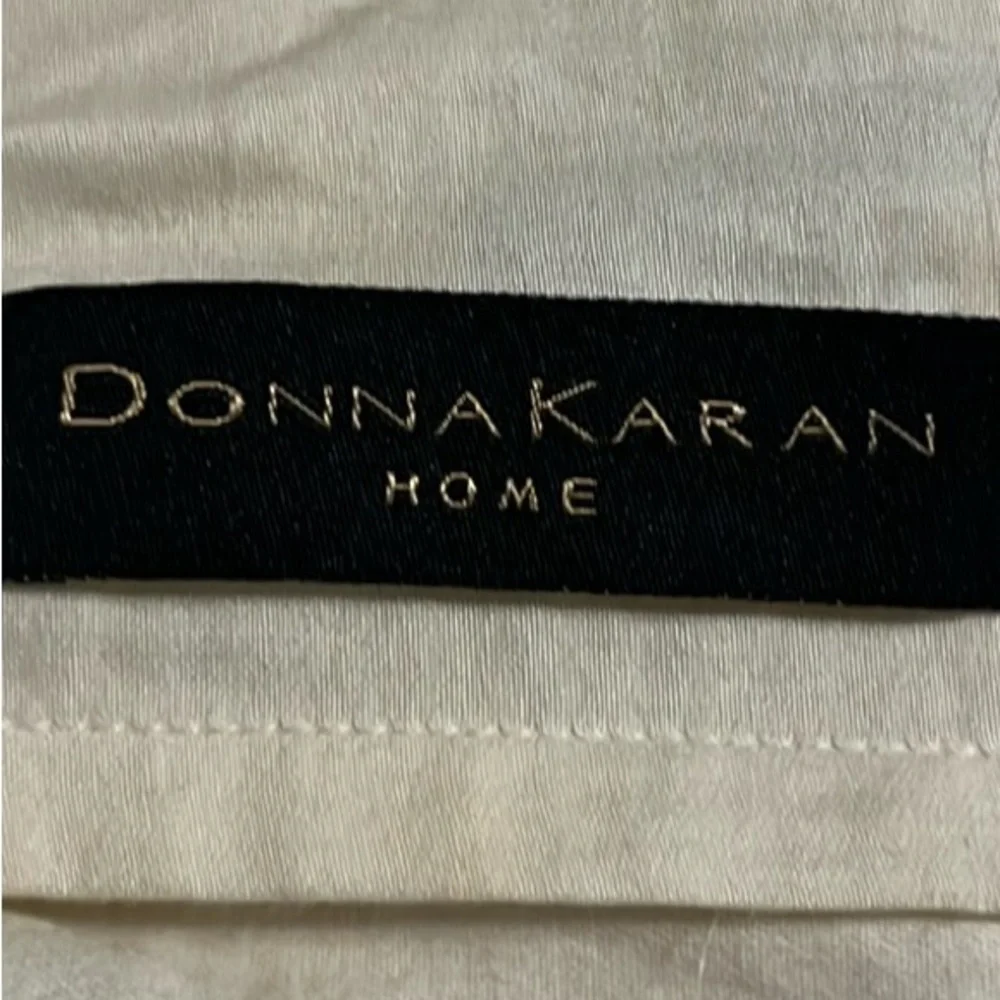 Donna Karan Home Euro Sham/ Pillow Cover in White, EUC